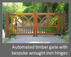 Automatic, Electric Hinged Gate